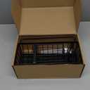 Cisily Sponge Holder for Kitchen Sink, Sink Caddy Organizer with High Brush Holder, Kitchen Countertop Organizers and Storage Essentials, Rustproof 304 Stainless Steel (Black With Towel Rack, 9.25)