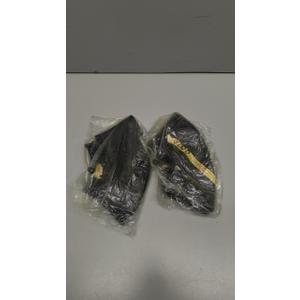 HIAORS 2 Pack 4.10/3.50-6(13x4.00-6) Inner Tube with TR-87 Bent Valve 6" Heavy Duty Replacement for Mini Bike Go Kart Hand Trucks Snowblowers Yard Trailers Dollies Wheelbarrows Lawn Mowers Garden Cart