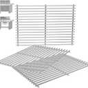 66089 18.75" Grill Grates for Weber GS4 Genesis II 400 & Genesis II LX 400 Series (2017 and Newer), Weber Genesis 2 Grill Parts for Genesis II E-410 Grill Grates Parts for Weber 66097