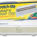 Stretch-Tite Wrap'n Snap 7500 Dispenser, Easy Refill and Cutter for Plastic Wrap