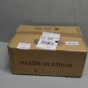 29.3'' Kitchen Island Light Fixtures, 4-Light Dining Room Light Fixture Chandelier Over Table, Black Modern Rustic Wood Ceiling Pendant Light Fixtures, with Clear Glass Shade, Farmhouse Chandelier