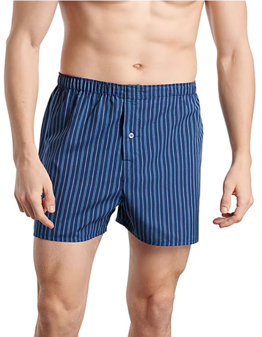 Fruit of the Loom Premium Cotton Mens Boxers, Size S 