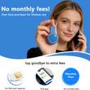 GPS Tracker for Vehicles,Cars,Kids & Pets,Real-Time Location Updates,No SIM Card No Subscription,Long Standby Waterproof GPS Tracking Device for Dogs, Elderly & Valuables (Android & iOS)