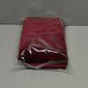 Socomi 2pcs Burgundy Red Velvet Valentine's Day Table Runner Cloth Decor, Fabric Luxurious Thanksgiving Wedding Runner for New Year Bridal Shower