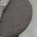 Shinnwa Kitchen Chair Cushions, Non-Slip Dining Chair Cushions with Ties and Machine Washable Cover, 17 x 16.5 x 2in, Dark Grey