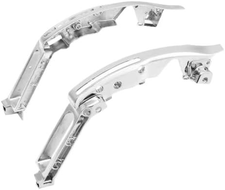 Motorcycle Rear Fender Support Bracket Kit Compatible with Harley-Davidson Touring CVO Road King Street Electra 2014-2025(Chrome)