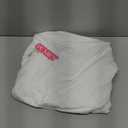 PUMIEY Women's Scoop Neck Long Sleeve Bodysuit Body-hugging Sexy Tops Smoke Cloud Collection (Large, 09 Splashed White)