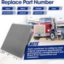 Air Conditioning A/C Condenser Compatible with Kenworth Models # 79019
Compatible with Kenworth C500 K100E T2000 T270 T300 T400 T400 T600A T800 W900 651009, 41009, K122125, 79019651009, 9141009