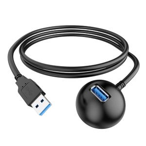 USB 3.0 Extension Cable for Desktop, 5FT / 1.5m 5Gbps Dock Station Docking Cable, Type-A Male to Female Extension Cord for Flash Drive, Card Reader, Keyboard, Mouse, Laptop, Tablet, Webcam & More