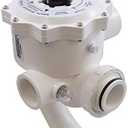 Pentair 261055 Multiport Valve for Triton And Quad D.E. Filters, 2 Inch, 7 1/2 Inch Centerline,White