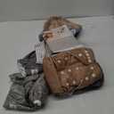 Nora's Nursery Cloth Diapers 7 Pack with 7 Inserts & 1 Wet Bag - Waterproof Cover, Washable, Reusable & One Size Adjustable Pocket Diapers for Newborns and Toddlers - Modern Blooms