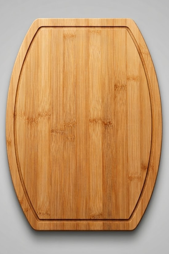 Wooden Juicing Board With Juice Groove