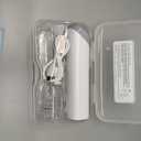 GROWNSY Nasal Aspirator for Baby, Electric Baby Nose Sucker with Larger Suction Chamber and More Powerful Suction, Automatic Nose Cleaner with Music and Light Soothing Function (Grey)