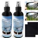 2PCS-Lens Scratch Remover, New Scratch Remover for Eyeglasses, Eyeglass Scratch Remover, Lens Scratch Remover for Eye Glasses, Pocket & Travel Essentials, Eye Glass Cleaners Spray. (100ml)