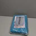 LOVE STORY Waterproof 8' x 10' Rectangle Turquoise Blue Sun Shade Sail Cannoy UV Resistant for Outdoor Patio Garden Backyard