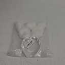 U-Goforst Bunny Ears Headbands and Tail, Bunny Costume Long Furry Rabbit Ear Headband, Halloween Party Cosplay White Bunny Ears Costume Hair Accessories for Adult Women