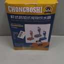 Pet Water Dispenser, Pet Standing Water Dispenser Bowl, 2 in 1 500ml Multifunctional Detachable Height with Stand for Dogs Cats