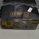 JOLLY CHEF 36 Pack 9 Oz Plastic Champagne Flutes, Gold Stemless Plastic Toasting Glasses| Shatterproof | Heavy Duty | Plastic Disposable Unbreakable Drinkware for Wedding, Party, Thanskgiving