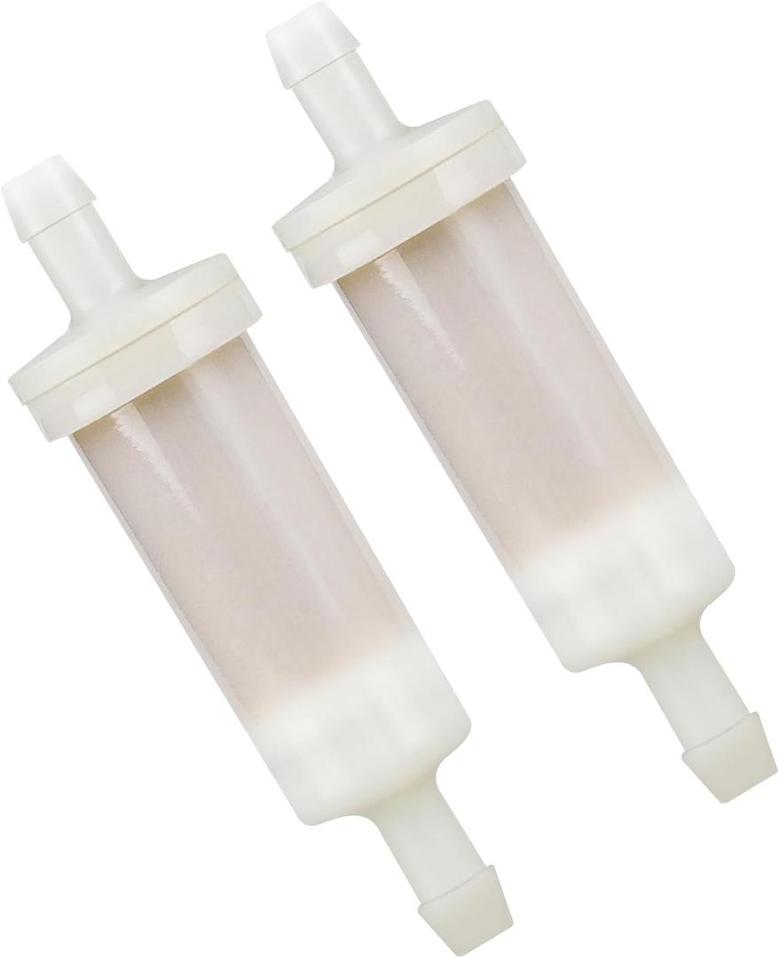 LOCOPOW 5/16 Inline Fuel Filter 35-816296-4 816296Q2 Quick Silver Polaris 2530008 Sea Doo 275000051 275000262 Sierra 18-7830 0398327 30-200hp Marine Boat Small Iline 2Pcs