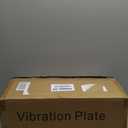 Vibration Plate Exercise Machine Weight Loss, Full Body Shaker Workout Vibration Plates Lymphatic Drainage, Stand Shake Vibrating Plate for Women Men 450 Lbs Capacity Fitness Platform (Black)