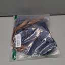 Belle Poque Women Bermuda Shorts High Waisted Wide Leg Shorts Comfy Shorts with Pockets (Dark Blue 325,S)