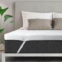 VALUXE 3 Inch Gel Memory Foam Mattress Topper Full Size High Density Cooling Pad Pressure Relief Bed Topper (with Removable & Washable Bamboo Cover)