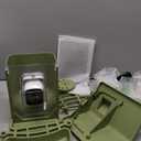 Smart Bird Feeder with Camera Solar Powered, AI Birds Species Identification, 2.5K HD Video Bird House with Camera for Outside, Weatherproof Design Ideal Gifts for Valentine's Day, Bird Lovers, Green