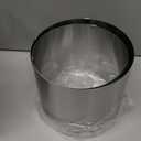 Hushee 2 Pcs 6 to 12 Inch Cake Ring 5.9 Inch High Adjustable Cake Mold Baking Rings Kit Round Stainless Steel Decorating Bakeware Tools with Scaling for Mousse Baking Dessert Making