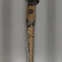 Ostrich Feather Duster for Cleaning-Furniture Dusters with Handle Ddzmz Hand Duster with Fluffy Natural Genuine Feather Reusable Household Duster, Gray and Brown(Length 16")