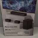 ULTIMEA 5.1 Sound Bar with Dolby Atmos, 410W Surround Sound System for TV, 3D Sound Bars for Smart TV with Subwoofer, Adjustable Surround and Bass, Home Audio Soundbars for TV, HDMI eARC, Poseidon D60