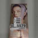 V-Line Sculpting Face Mask  Silicone Chin Strap for Jawline Tightening & Double Chin Reduction (23-27 Inches) (Matte Black)