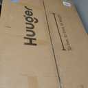 Huuger 63 x 24 inch Desk with Power Outlets & USB-C, Deeper & Thicker Desktop, Robust Metal Tubes, Computer Desk, Heavy Duty Office Desk, Work Gaming Desk, for Home Office, Rustic Brown