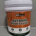Wood Sealer with Polyurethane - 5 Gallon & Clear Natural