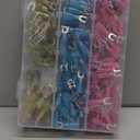 haisstronica 330PCS Heat Shrink Fork Spade Connectors #10 Waterproof Marine Grade Fork Terminal Connectors U-Type Blue Red Yellow 22-10 Gauge