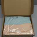 SmoothNovelty 4 Pcs Baby Crib Sheets Spring Wildflower Crib Mattress Sheets Newborn Nursery Essentials for Baby Newborn Neutral Receiving Gifts, Soft Breathable, 28 x 52 x 8 Inches