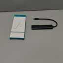 BHHB USB C Hub HDMI 4K/ PD100W/ USB 3.0 5Gbps Data Port/ 2 USB-A, 5-in-1 USBC Hub Computer Docking Station USB C Dock Type C Dongle Multiport Adapter for MacBook Pro/Air, iPad, iPhone 17/16/15, Laptop