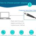 45W (4.5 * 3.0 mm Jack 19.5V 2.31A) AC Charger Fit for DELL Inspiron 11/13/14/15/17 3000 5000 7000 Series(3583 3593 5570) Latitude E5450 XPS 13-45 Watt AC 2-in-1 Computer Power Adapter Cord