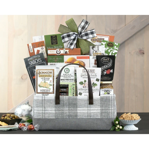 The Connoisseur Gourmet Gift Basket Food Gift Basket for Families College Stu...
, Best By: AUG/13/2025
