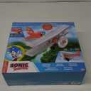 Sonic The Hedgehog Tornado Biplane Playset with 2.5" Sonic Action Figure, Spinning Propeller, Lights and Sounds!