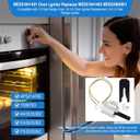 Upgrade MEE61841401 Gas Range Oven Igniter, for LG Oven Igniter Replacement(LRG, LSS, LDG, LSG, LTG), for LG Gas Ranges Igniter, Replaces MEE61841403 MEE63084901 Oven Igniter for Gas Stove.