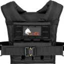 WOLF TACTICAL Weighted Training Vest - Weighted Vest Men Strength Training Weight Vests Workout Vest Weight Vest for Men (35 LB, Black)
