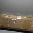 Folding Lacrosse Rebounder for Backyard, 3x4 Ft Volleyball Bounce Back Net, Pitchback Throwback Baseball Softball Return Training Screen, Adjustable Angle Shooting Practice Training Wall, Black