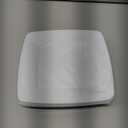 White Plastic Plates - White Square Disposable Include 6 Pack 7.25inch Plates, Ideal for Party & Wedding