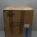 Harvest Land 22" Sole Cement Large Table Lamp Modern Round Stone Lamp with Chrome Accent for Entry Table or Lamps for Living Room, Decorative lamp, Bedside Table Lamps