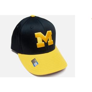 Michigan Wolverines NCAA OC Sports Navy Two Tone M Hat Cap Adult Mens Adjustable