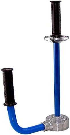 Pallet Stretch Film Packing Machine Shrink Wrap Dispenser Holder, Hand Stretch Wrapping Tool, Adjustable Height from 12-20 inch (Blue)