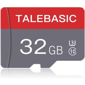 32GB Memory Card Class 10 Flash Card Fast Speed TF Card with Adapter for Tablet/Mobile Phone/Camera/Car Audio/Game Console(1 Pcs 32GB)