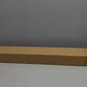 Exclusive Home Curtains Ogee 1" Curtain Rod and Coordinating Finial Set, Matte Silver, Adjustable 36"-72"