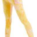 iniber High Waisted Yoga Pants with Pockets for Women 4-Way Stretch Soft Running Workout Leggings Athletic Yoga Pants (Yellow, XXL)