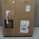 Mayfair Linden Slow Close Toilet Seat, Non Slip Heavy Duty Wood, Easy Install, Round, White